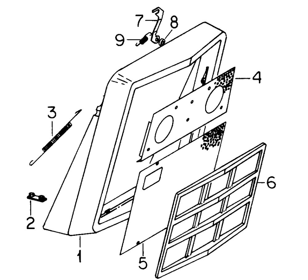 Grille Diagram and Parts List for 1914 145986100-145986399-146986100-146986399 Cub Cadet Lawn Tractor